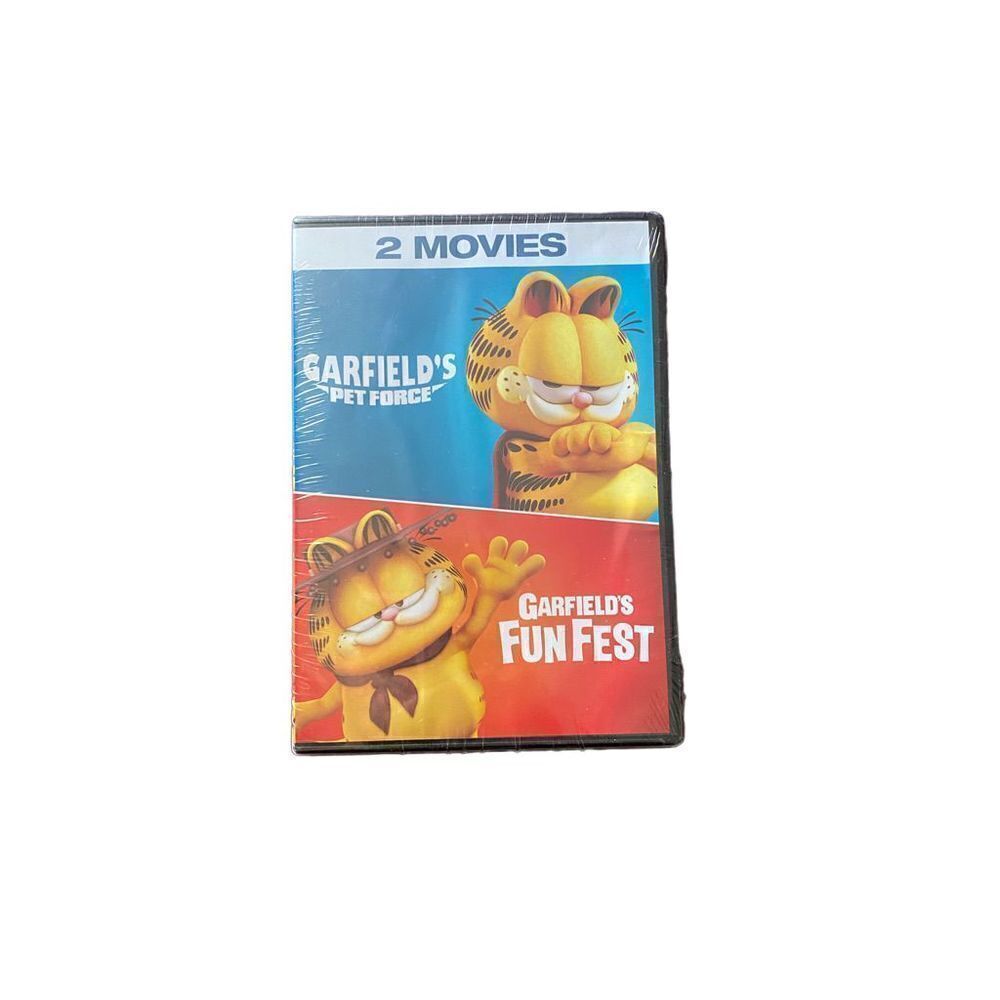 Garfield double feature 2009 pet force/ funfest￼ DVD/still sealed